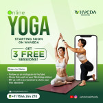 സ്റ്റാറ്റസ്  ഇട്ടുകൊണ്ടു നേടു  മൂന്നു ദിവസത്തെ സൗജന്യ യോഗ ക്ലാസുകൾ